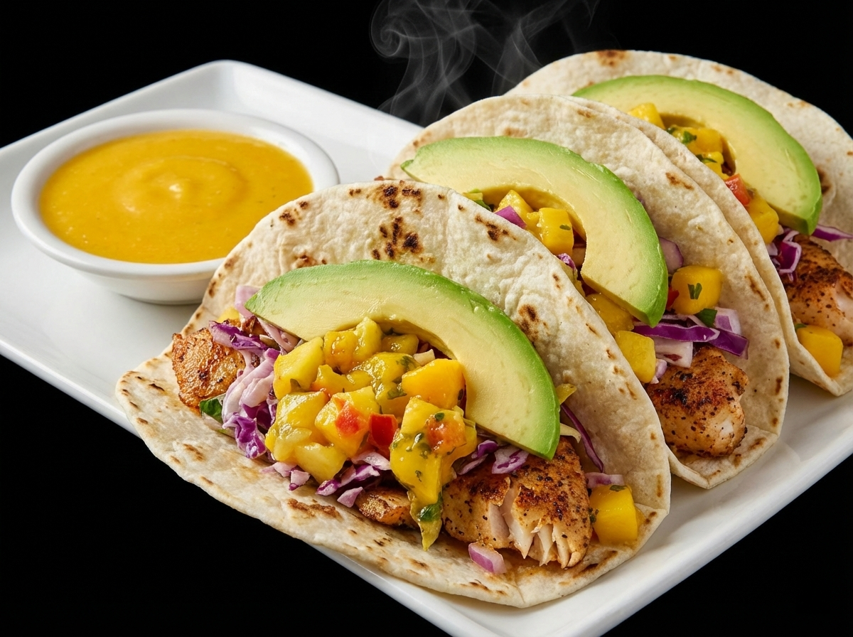 Salmon Tacos